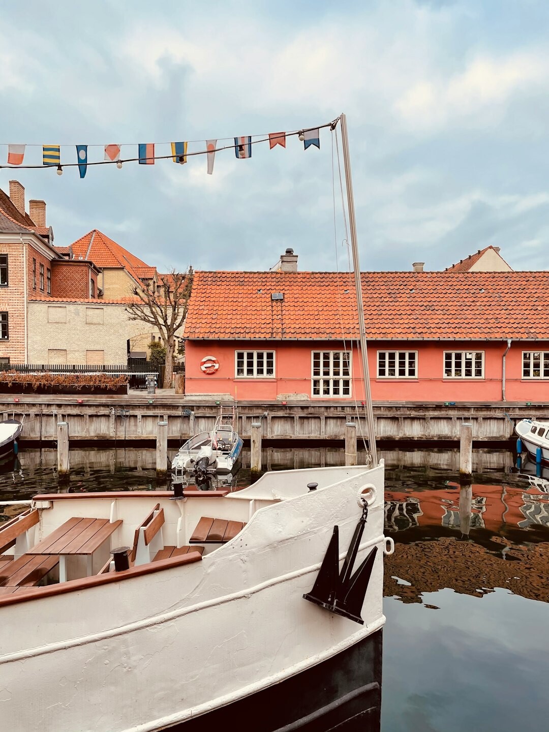 Elderly Danish fisherman portrait for a community story