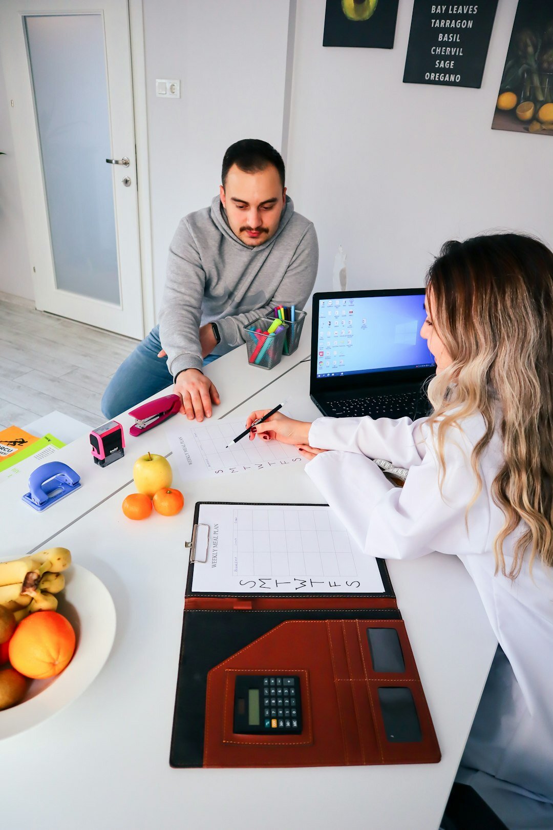 family financial planning meeting