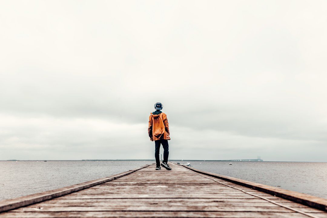 Portrait of a young Danish male photographer